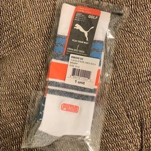 New puma golf crew socks